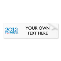 Forward 2012 Vintage Bumper Stickers
