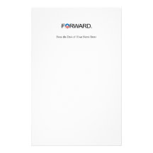 Forward for Obama 2012 Personalized Stationery