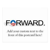 Forward for Obama 2012 Post Cards