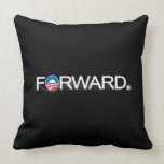 Forward for Obama 2012 Throw Pillow