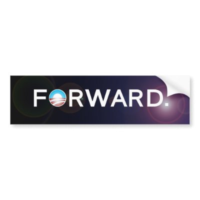 Forward Obama 2012 Election Bumper Stickers