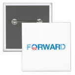 Forward with Obama Vintage.png Pinback Button
