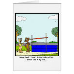 Fosbury Flop: Cat cartoon cards