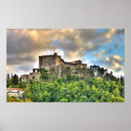 Fosdinovo Castle, Italy print