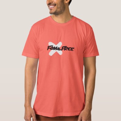 Fossil Free Mens T-Shirt