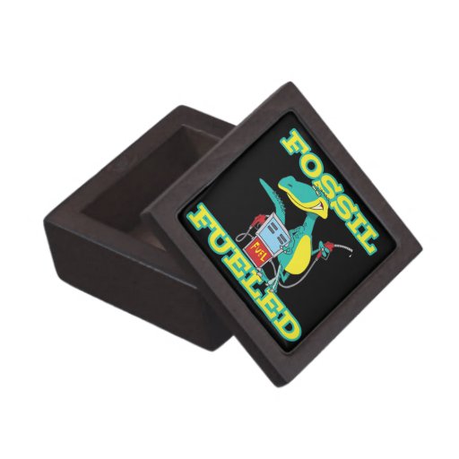FOSSIL FUELED funny dinosaur cartoon Premium Gift Boxes