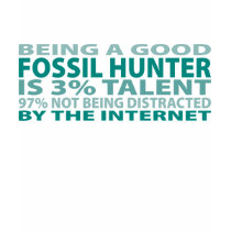 Fossil Hunter 3% Talent t-shirts