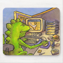 Fossil Hunter Mouse Pads