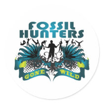 Fossil Hunters Gone Wild stickers
