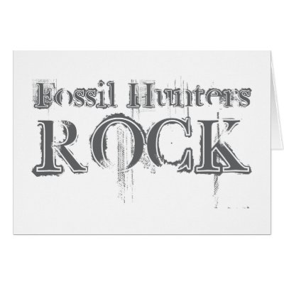 Fossil Hunters Rock Greeting Card by busybrain