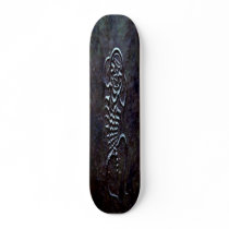Fossil Lizard Skateboard by FishTsdotcom Fossil Lizard Skateboard