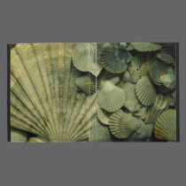 Fossil Scallop Shells iPad Folio caseable cases