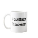 Fossilfields Discoveries Mug by thefossilfields Fossilfields Discoveries Mug