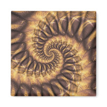 Fossilzed magnets