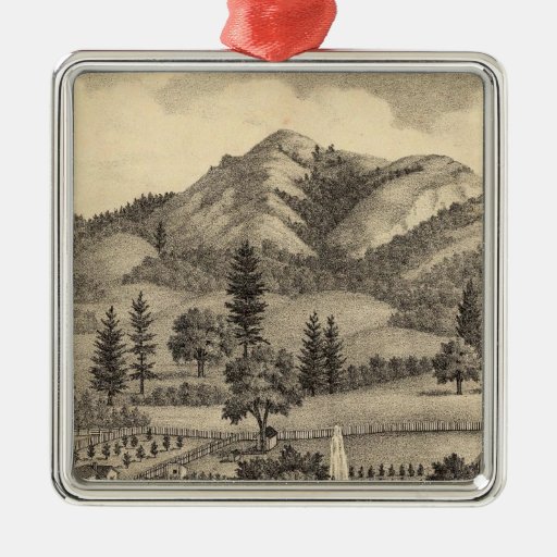 Fossville Res of Clark Foss, Knights Valley Christmas Ornaments