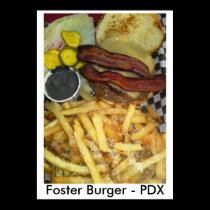 Foster Burger Portland posters