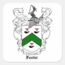 Foster Family Crest Sticker