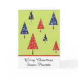 Foster Parents christmas greeting card