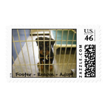 Foster - Rescue - Adopt Stamps