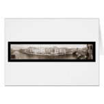 Foto 1909 del canal de Venecia Italia Tarjeta