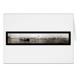 Foto 1909 del canal de Venecia Italia Tarjeton