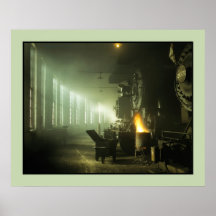 Foto del arte de las locomotoras del tren del vapo impresiones