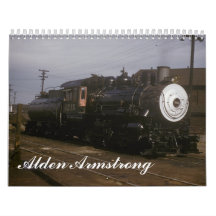 Fotografías del ferrocarril por Alden Armstrong Calendarios