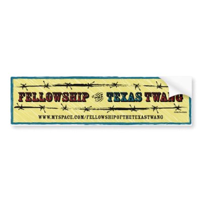 FOTT - Guitar Case Sticker Bumper Stickers by TheTexasTwang