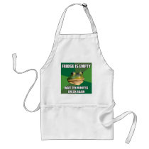 Foul Bachel Frog Empty Fridge Apron