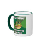 Foul Bachel Frog Empty Fridge Coffee Mug