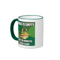 Foul Bachel Frog Empty Fridge Coffee Mug