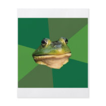 Foul Bachelor Frog Advice Animal Meme Flyer Design