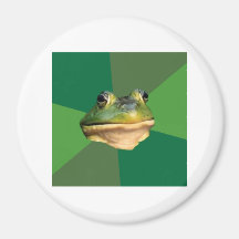 Foul Bachelor Frog Advice Animal Meme Magnet