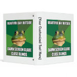 Foul Bachelor Frog Beautiful Day Vinyl Binders