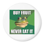 Foul Bachelor Frog Buy Fruit Fridge Magnets