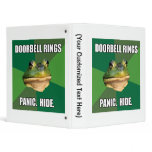 Foul Bachelor Frog Doorbell Rings Vinyl Binder