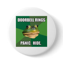 Foul Bachelor Frog Doorbell Rings Buttons