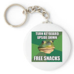 Foul Bachelor Frog Free Snscks Keychain