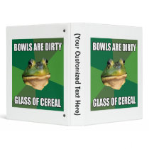 Foul Bachelor Frog Glass of Cereal Binders