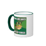 Foul Bachelor Frog Glass of Cereal mugs