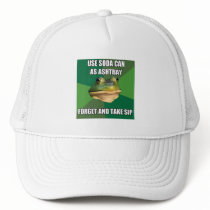 Foul Bachelor From Ashtray Can Trucker Hat