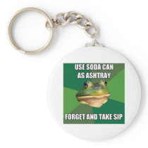 Foul Bachelor From Ashtray Can Keychain