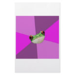 Foul Bachelorette Frog Advice Animal Meme stationery