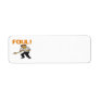 Foul Custom Return Address Label