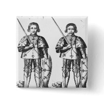 Foulques III Nerra   and Geoffroy II Martel Pins