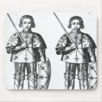 Foulques III Nerra   and Geoffroy II Martel Mouse Pads