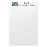 Found A Journey Back Home stationery Blue Green