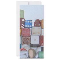 Found at the Beach Found Objects rack cards by lakeerieartists Found at the Beach Found Objects rack cards