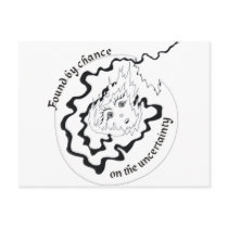 Found by chance on the uncertainty postcards