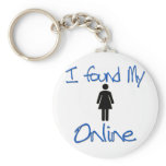 Found Girlfriend/Boyfriend ONLINE Key Chain